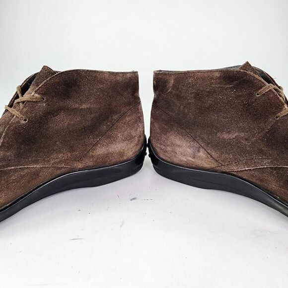 TOD'S Polacchino QUINN Chukka Boots US 9.5 Men's brown suede boot Driving shoes - Picture 9 of 12